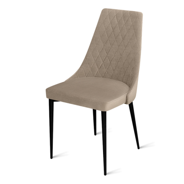 Стул B240 (B240 LATTE VL10, BK VD)